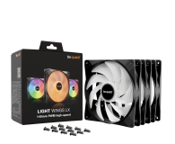 BE QUIET! Light Wings LX 140mm High-speed PWM Triple Pack 3x140mm - 1287576 - zdjęcie 4